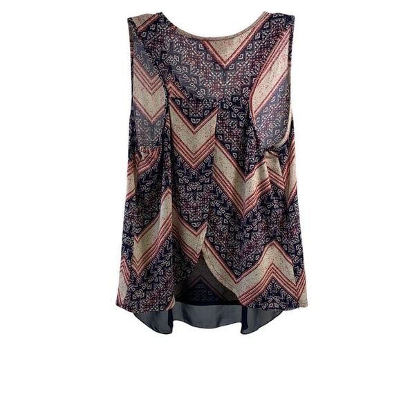 Nicholas Sleeveless Printed Blouse Size M - Picture 2 of 7